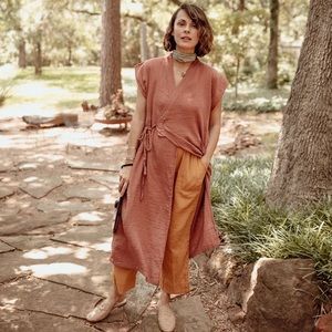 Odd Bird - Aydin “House” Dress in Canyon Rose